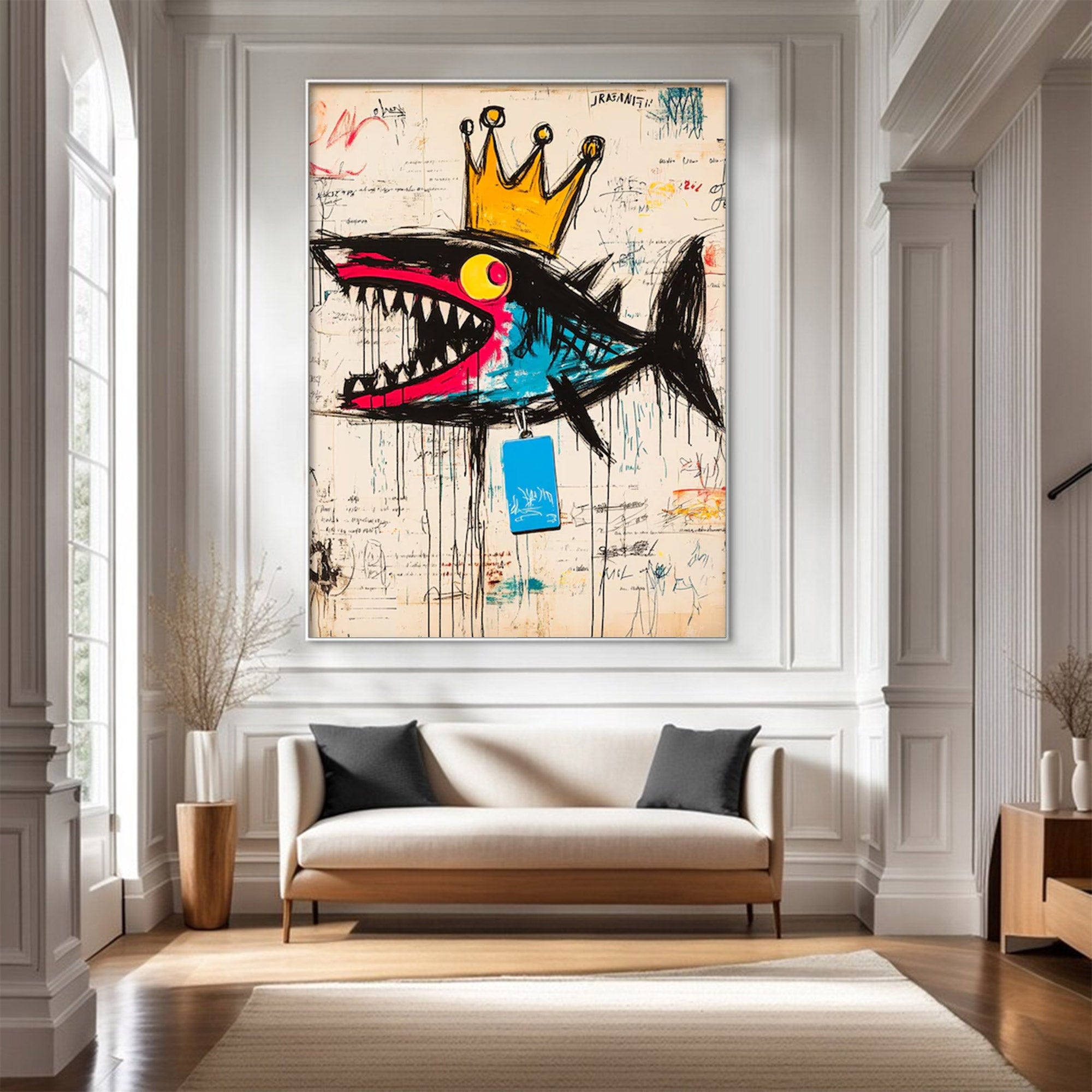 Contemporary Large Abstract Graffiti Art | MuroArt #WGA 008