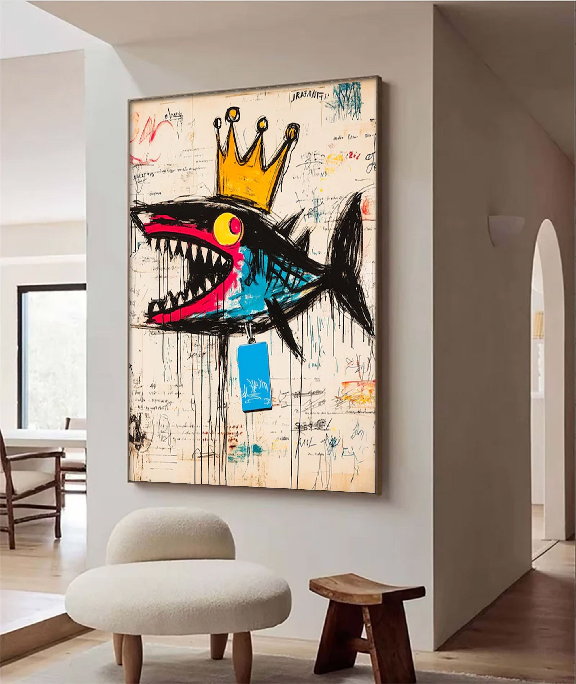 Contemporary Large Abstract Graffiti Art | MuroArt #WGA 008