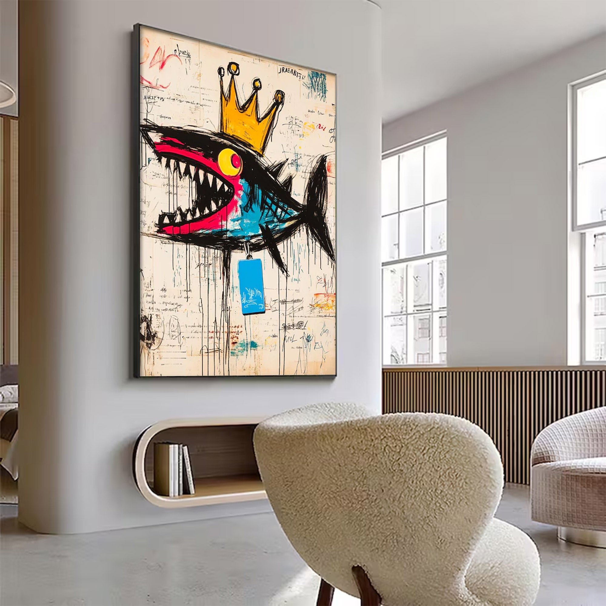 Contemporary Large Abstract Graffiti Art | MuroArt #WGA 008