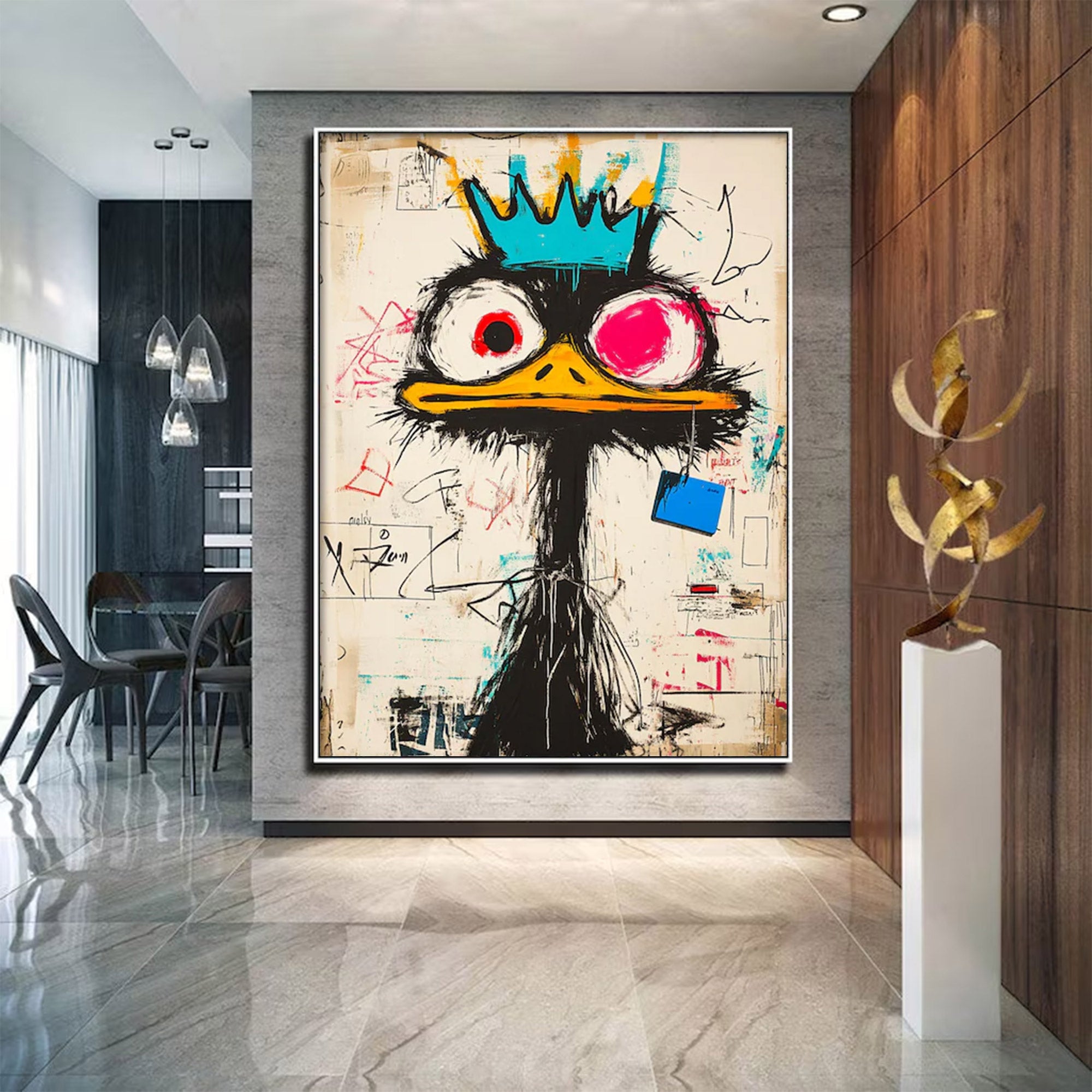 Contemporary Large Abstract Graffiti Art | MuroArt #WGA 009