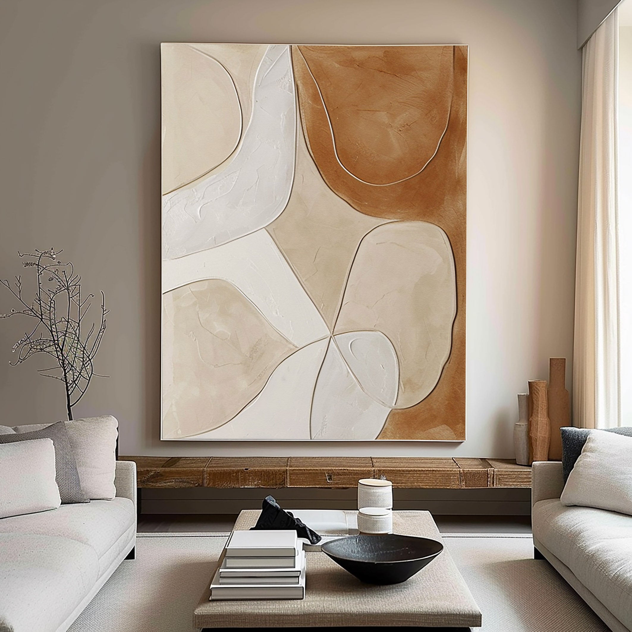 Wabi Sabi Abstract Painting #WS 009