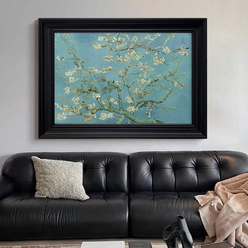 Almond Blossoms, after Van Gogh, Contemporary Wall Art #BGA 077