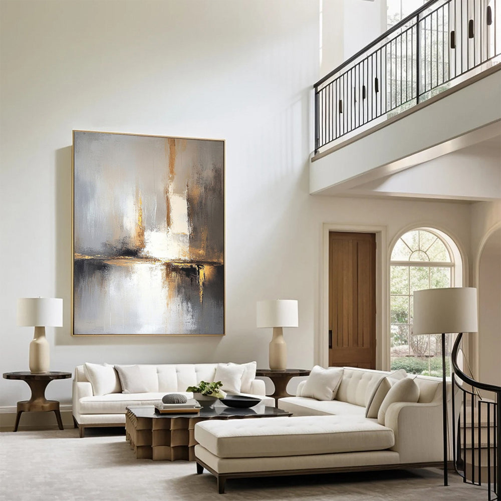 Large Abstract Art for Modern Decor #WS 049