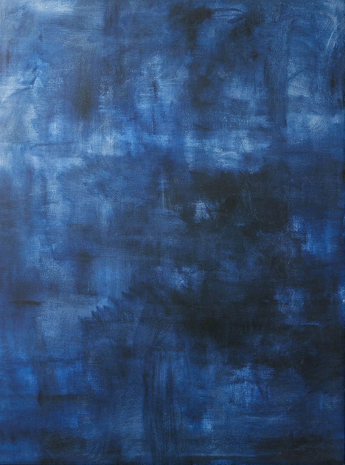 Atmospheric Blue Abstraction, Contemporary Wall Decor #BGA 094