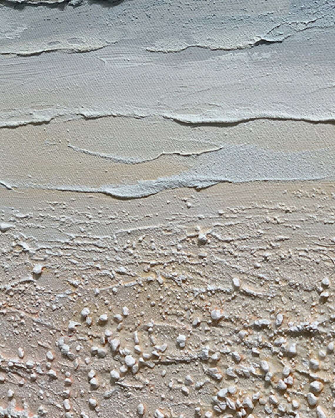 Serene Coastal Wall Art with Textured Details  #BGA 046