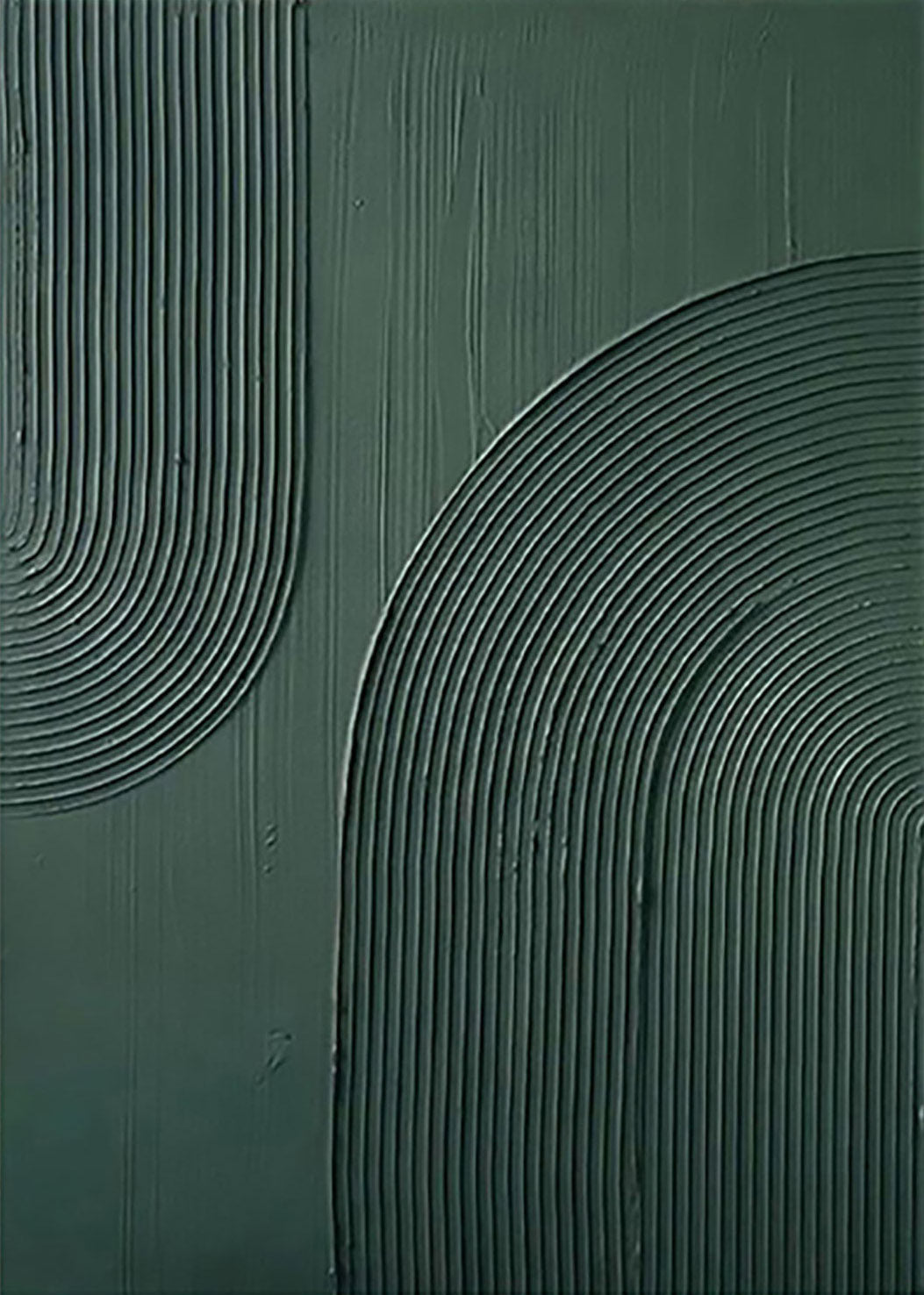 Green Minimalist Painting #GM 010