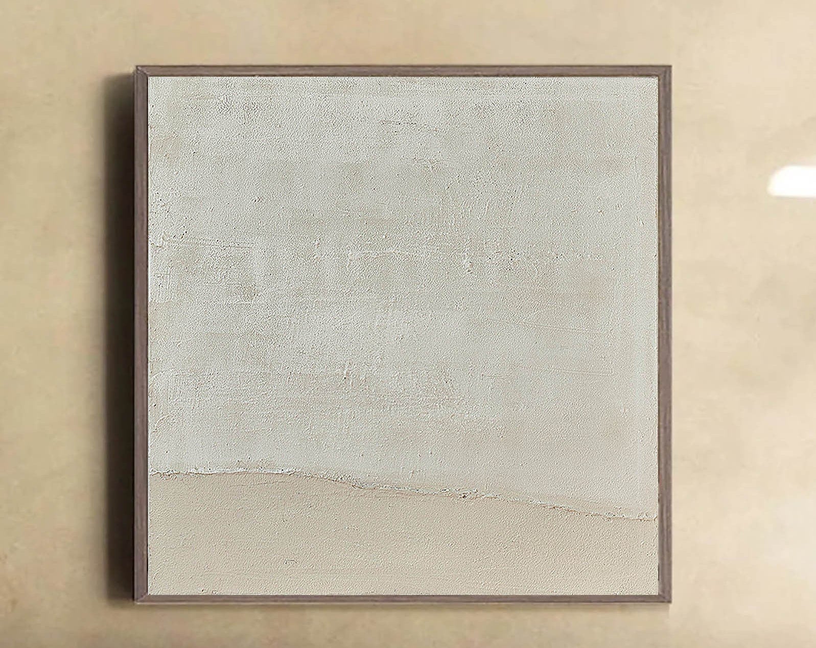 Beige & Brown Abstract Painting #BBA 025