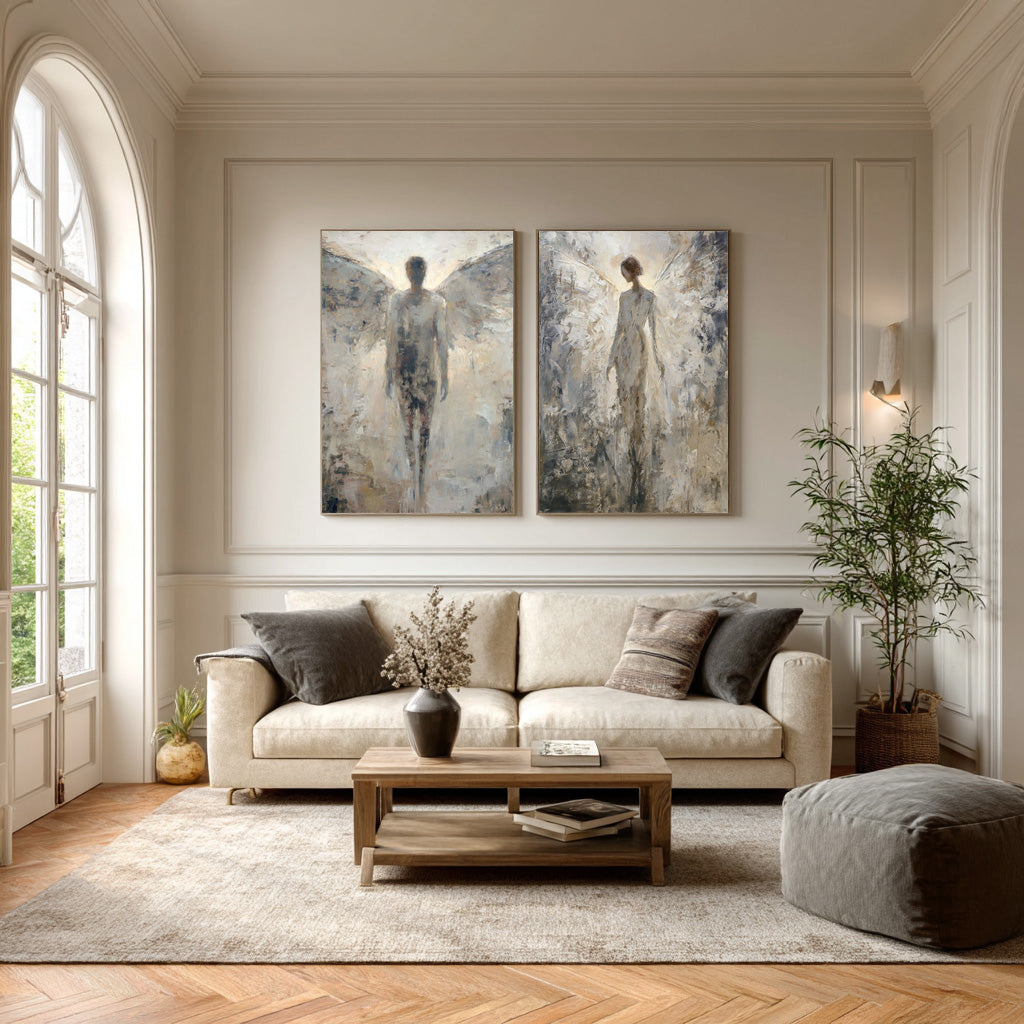 Spiritual Figure Paintings Set Contemporary Style #WG 022
