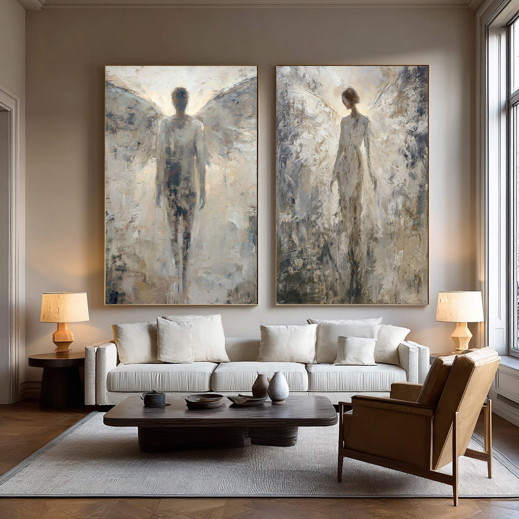 Spiritual Figure Paintings Set Contemporary Style #WG 022