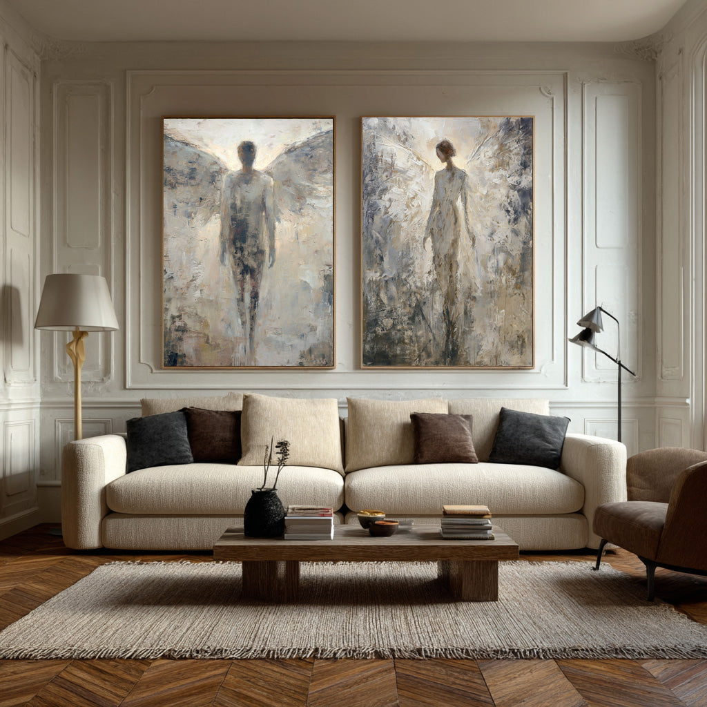 Spiritual Figure Paintings Set Contemporary Style #WG 022