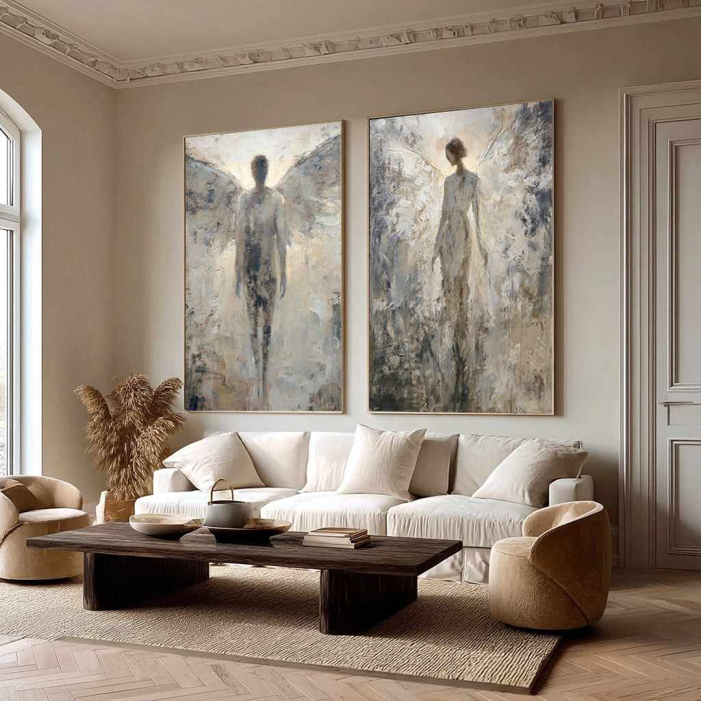 Spiritual Figure Paintings Set Contemporary Style #WG 022