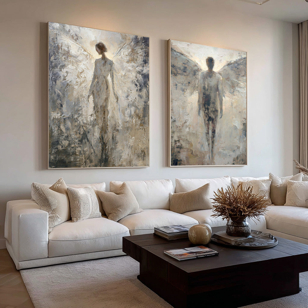 Spiritual Figure Paintings Set Contemporary Style #WG 022